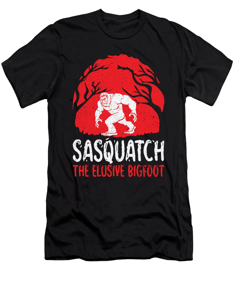 1 Bigfoot Sasquatch Yeti Hike and Seek Toms Store T-Shirt
