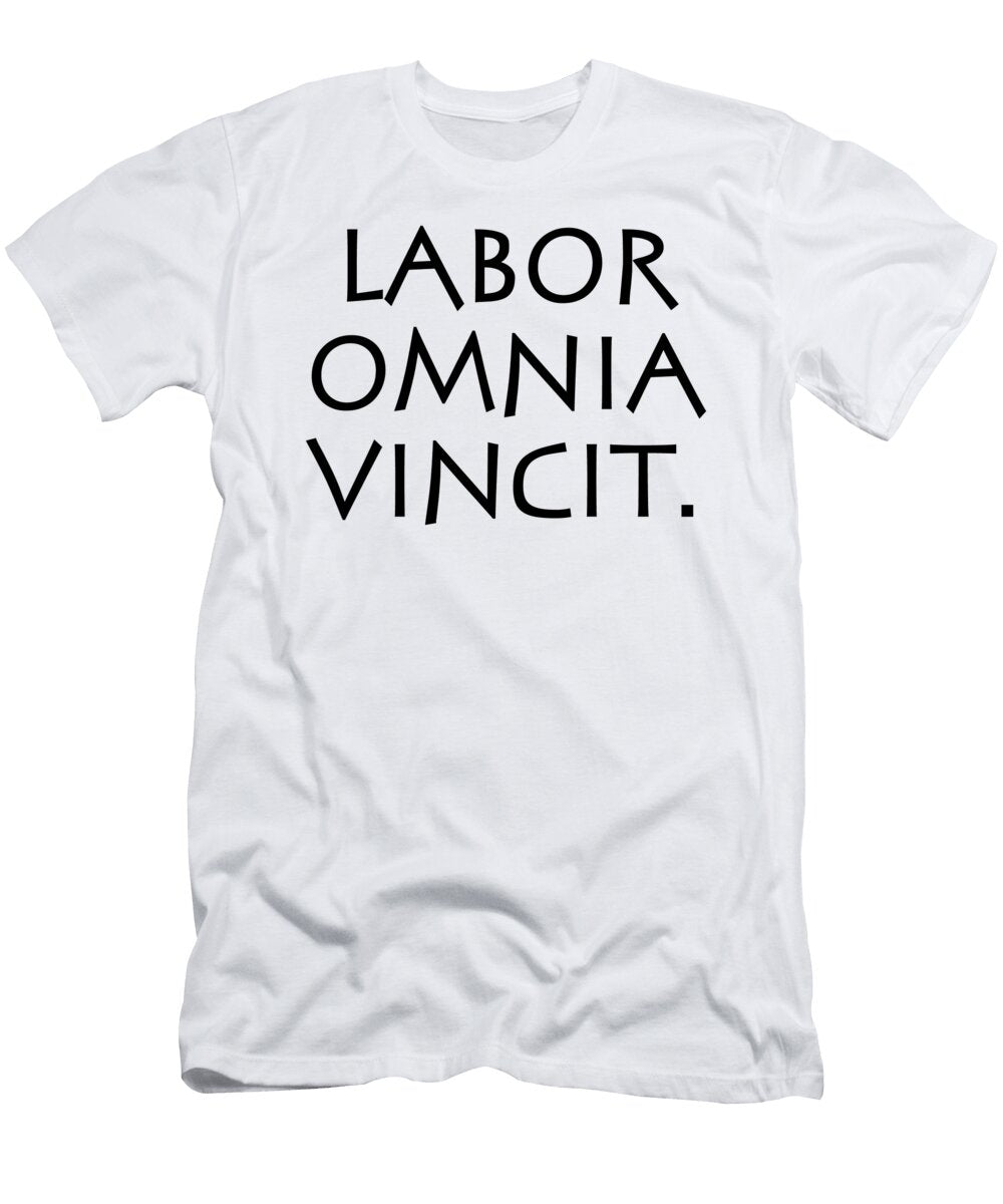 1 Labor Omnia Vincit Vidddie Publyshd T-Shirt