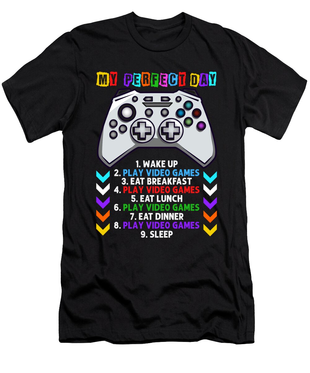 1 My Perfect Day Gift David Schuele Art T-Shirt