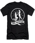 1 Valentines Couple Engagement Proposal Hearts Day Toms Store T-Shirt