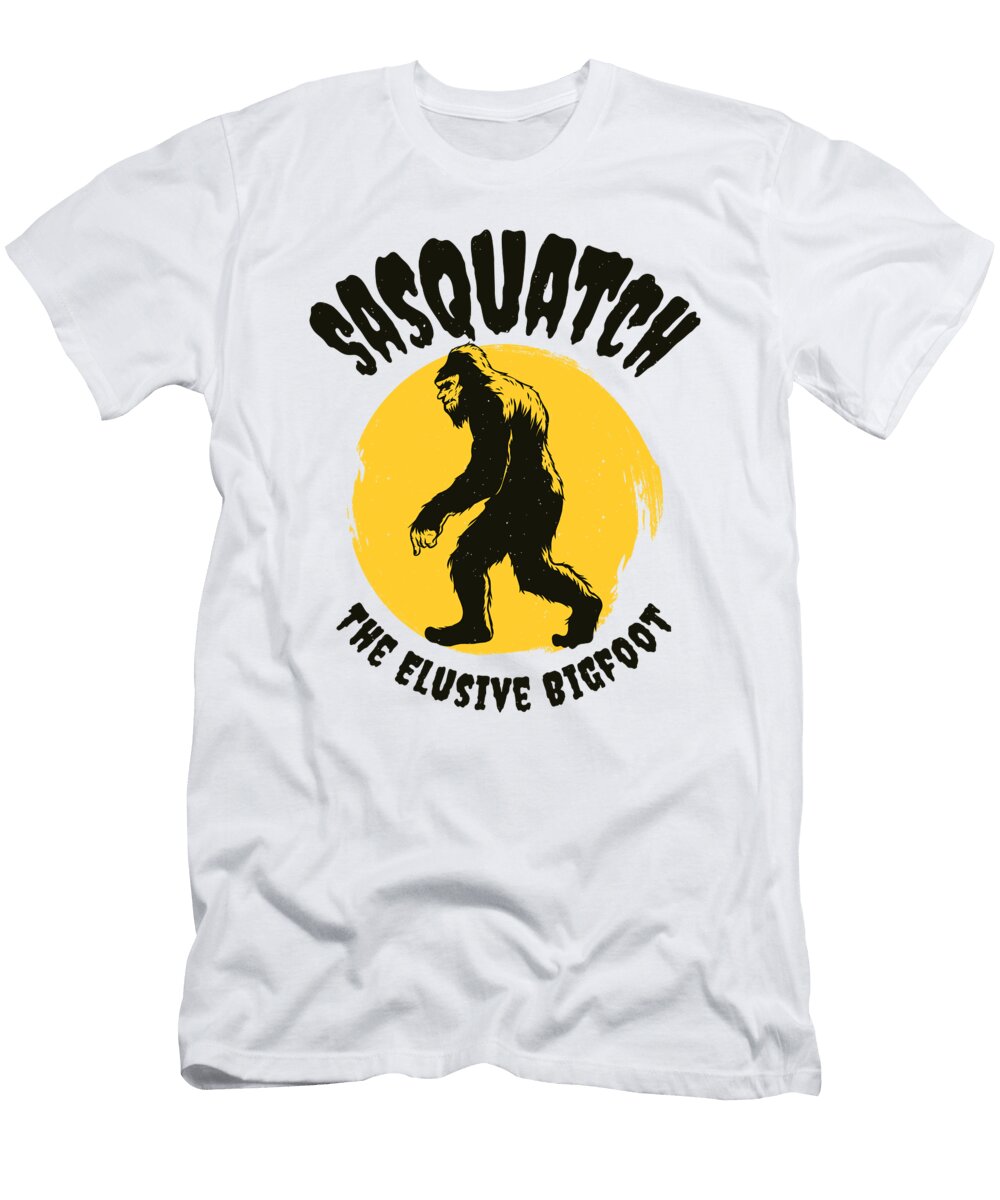 2 Bigfoot Sasquatch Yeti Hike and Seek Toms Store T-Shirt