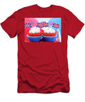 2 Party Cupcakes with UK Flags Milleflore Images T-Shirt