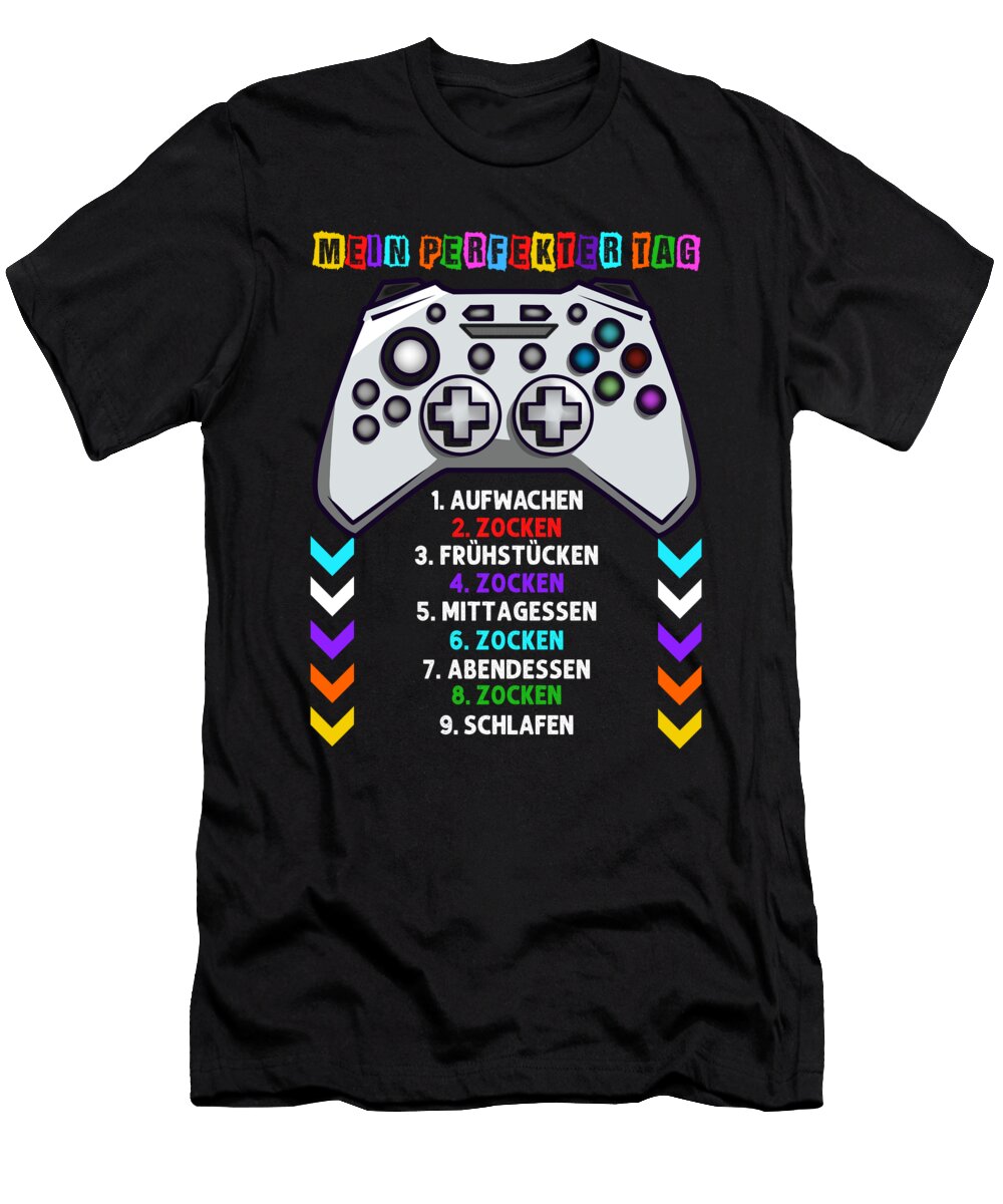 3 My Perfect Day Gift David Schuele Art T-Shirt