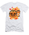 4 Fall Coffee Music Lover Pumpkin Latte Drink Toms Store T-Shirt