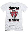 4 Scary Santa Christmas Holiday Halloween Motorcycle Rider Toms Store T-Shirt