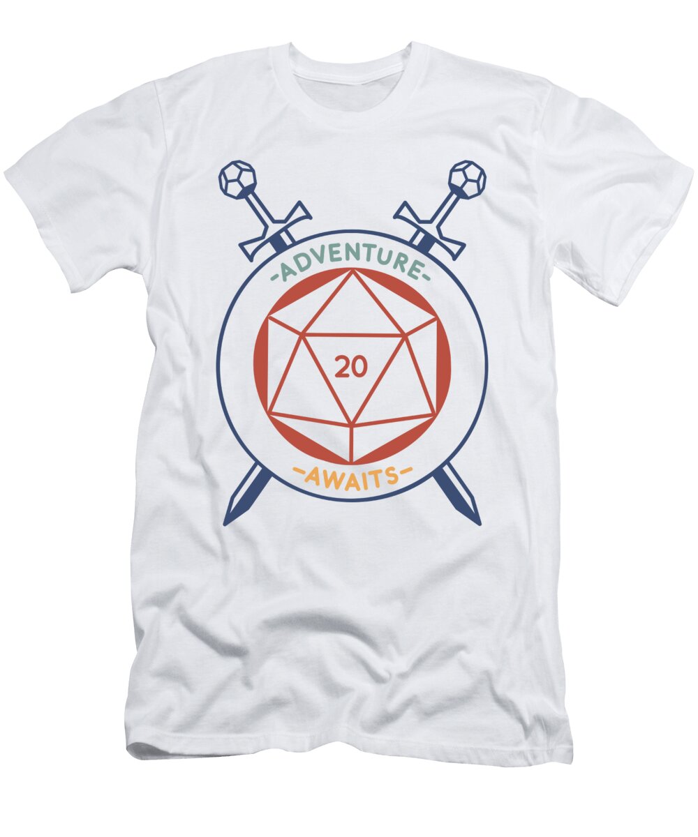 Adventure Awaits Rpg Design Me T-Shirt