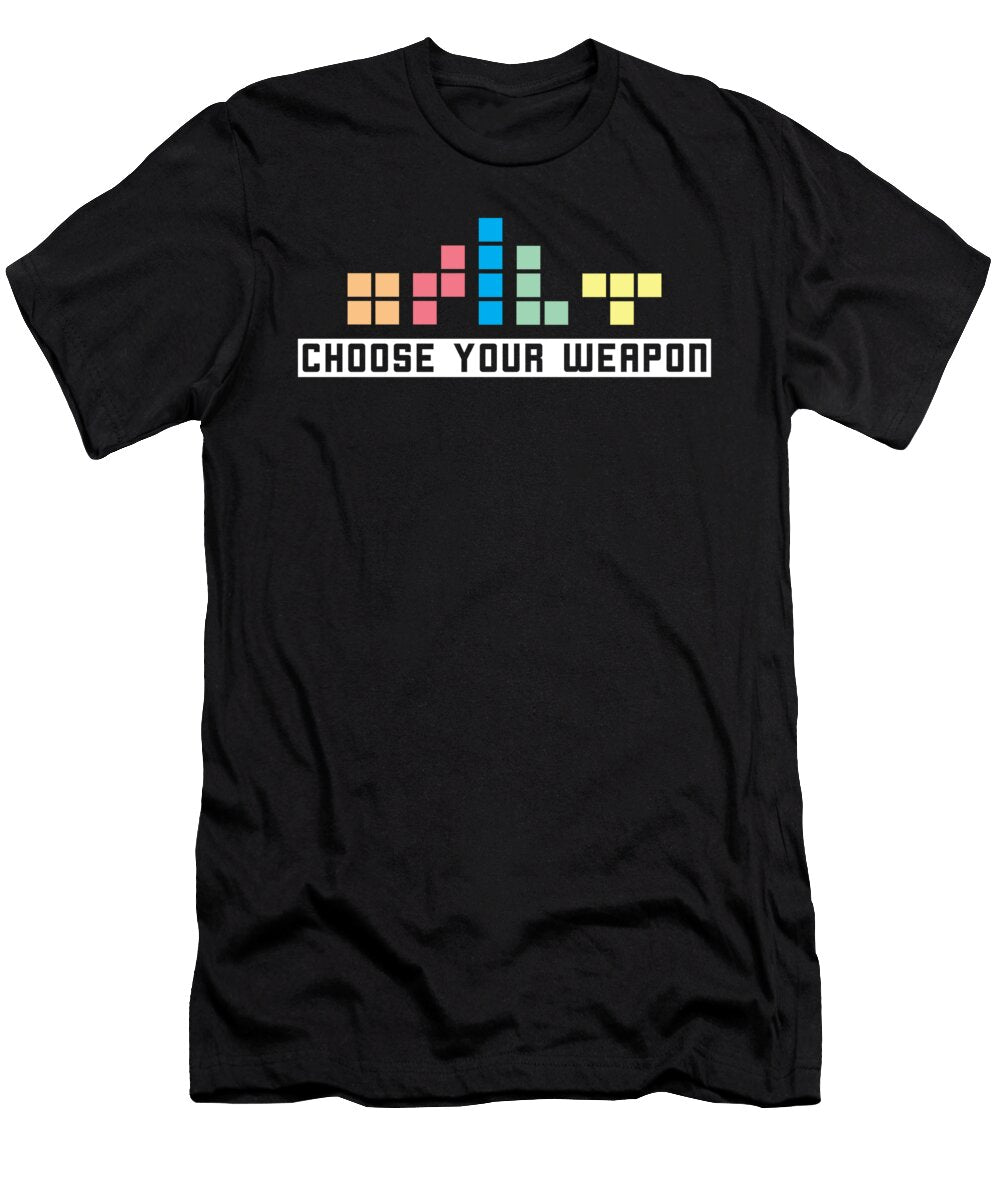Choose Your Weapon Gaming Controllers Videogames Joystick Gamers Gift Thomas Larch T-Shirt