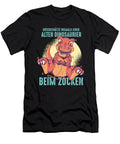 Dino Dinosaurier Zocker Gamer Zocken Gaming Gift Thomas Larch T-Shirt