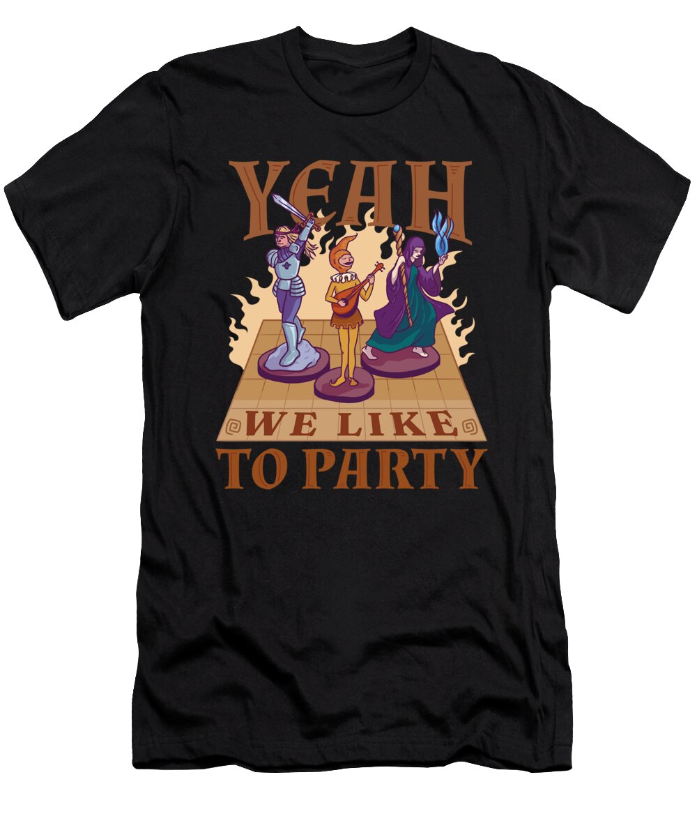 Fantasy Tabletop Rpg Party Me T-Shirt