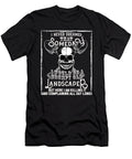 I Never Dreamed I Would Be a Grumpy Old Landscaper But Here I Am Killing It Funny Profession Gift Orange Pieces T-Shirt