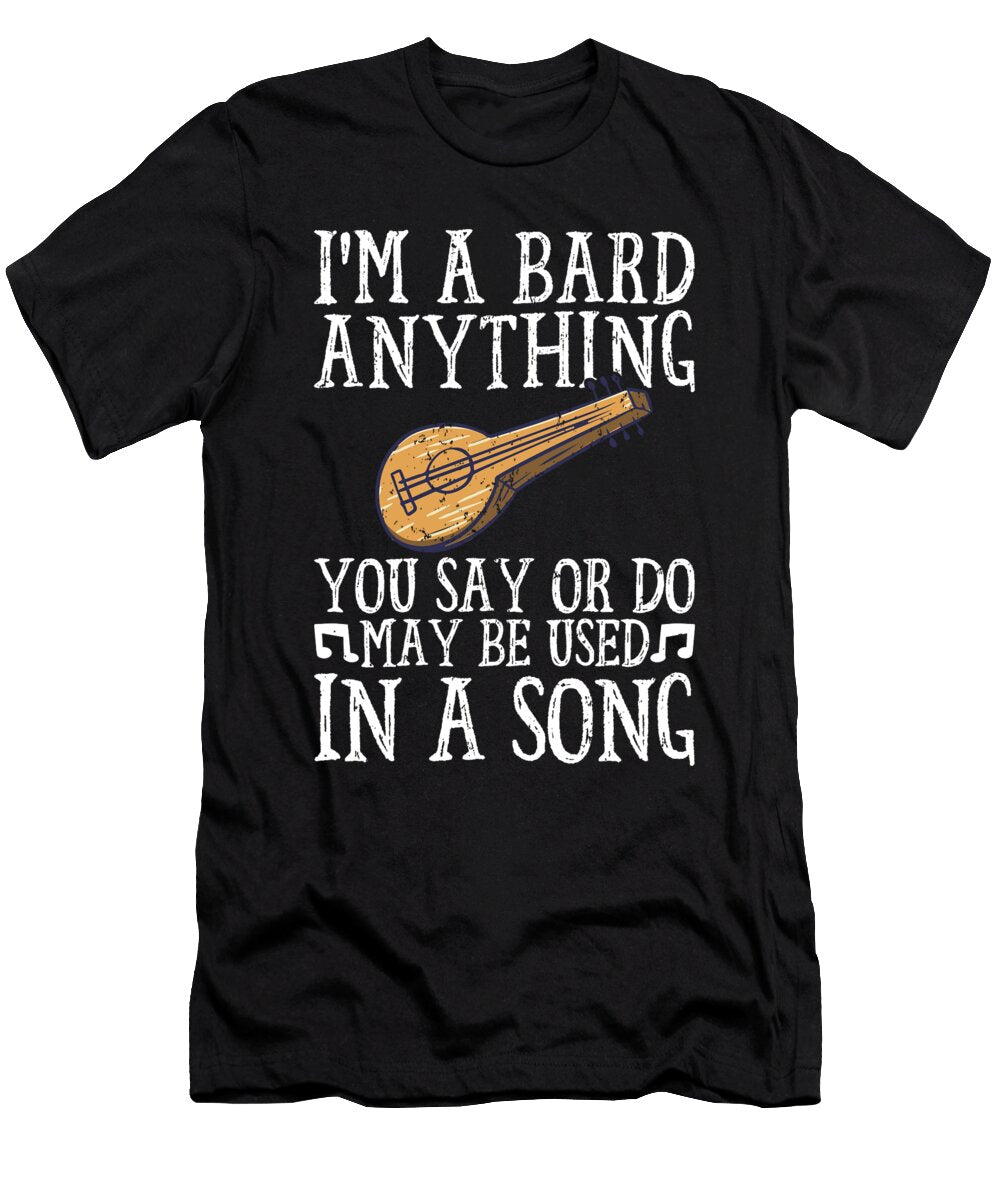 Larp Live Action Rpg Larper Funny Bard Me T-Shirt