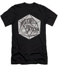 Nordic Fenrir Hati Skoll Role Playing Dice D20 Fuzius T-Shirt
