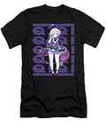 Retro Name Qiqi Genshin Rpg Impact Game Douxie Grimo T-Shirt