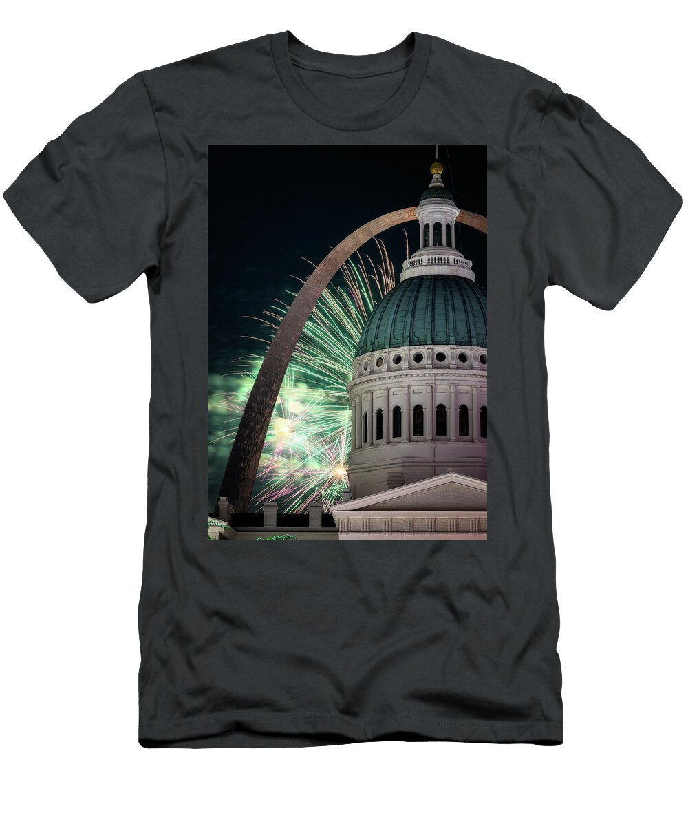 St Louis Fireworks Celebration Stephen Stookey T-Shirt