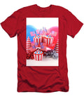 USA Theme Cupcakes in a Party Scene Milleflore Images T-Shirt